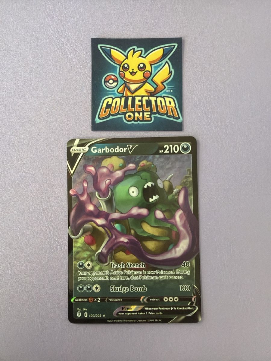 Pokémon Carte collezionabili: Pokemon Garbodor V 2021 Top – Nuovo (secondo la descrizione) da Lommiswil venduto da CollectorOne