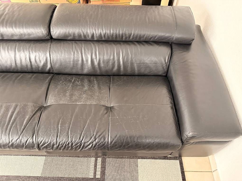 Natuzzi Sofas: Canapé en cuir Natuzzi – Gebraucht aus Belmont-sur-Lausanne von eric6quatre 1