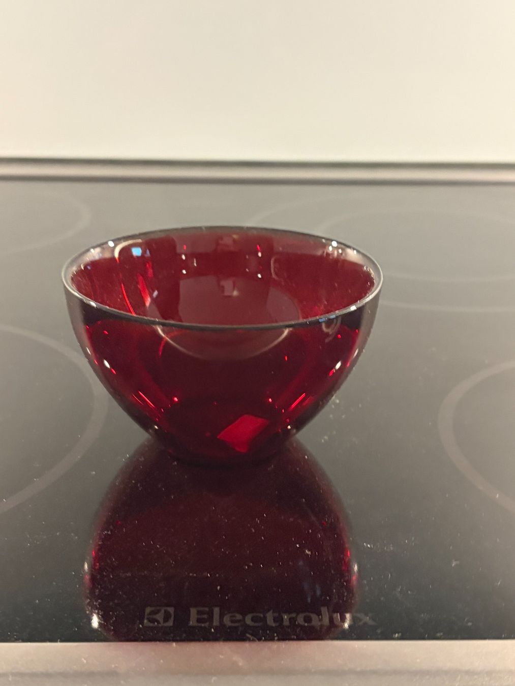 Schälchen Glas rot Orrefors fuga Palmqvist 1953 Schweden (Gebraucht) in ...