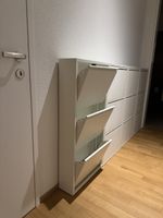 Schuhschrank weiss 3 Fächer