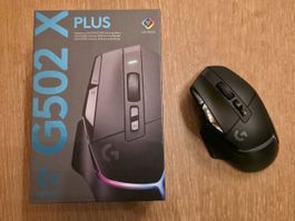 Peripherie, PC, Maus, Logitech G G502 X Plus, Garantie, OVP