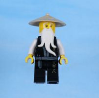 LEGO Minifigur Wu Sensei - Legacy, Black Robe