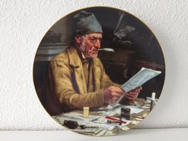 SUISSE LANGENTHAL "Der Gemeindeschreiber" von Albert Anker