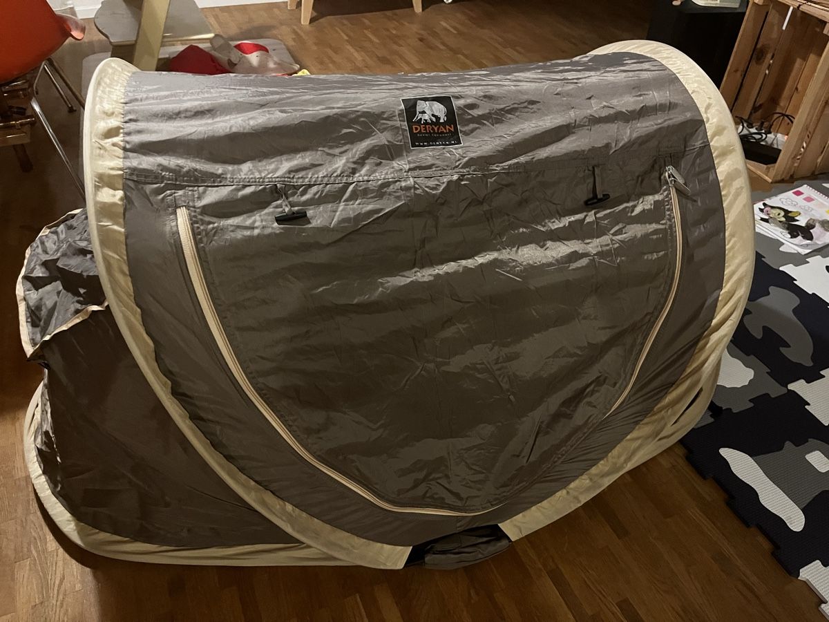 Deryan Alri letti & mobili per bambini: Deryan Travel Cot - Spielzelt – Usato da Zürich venduto da torokbalint84