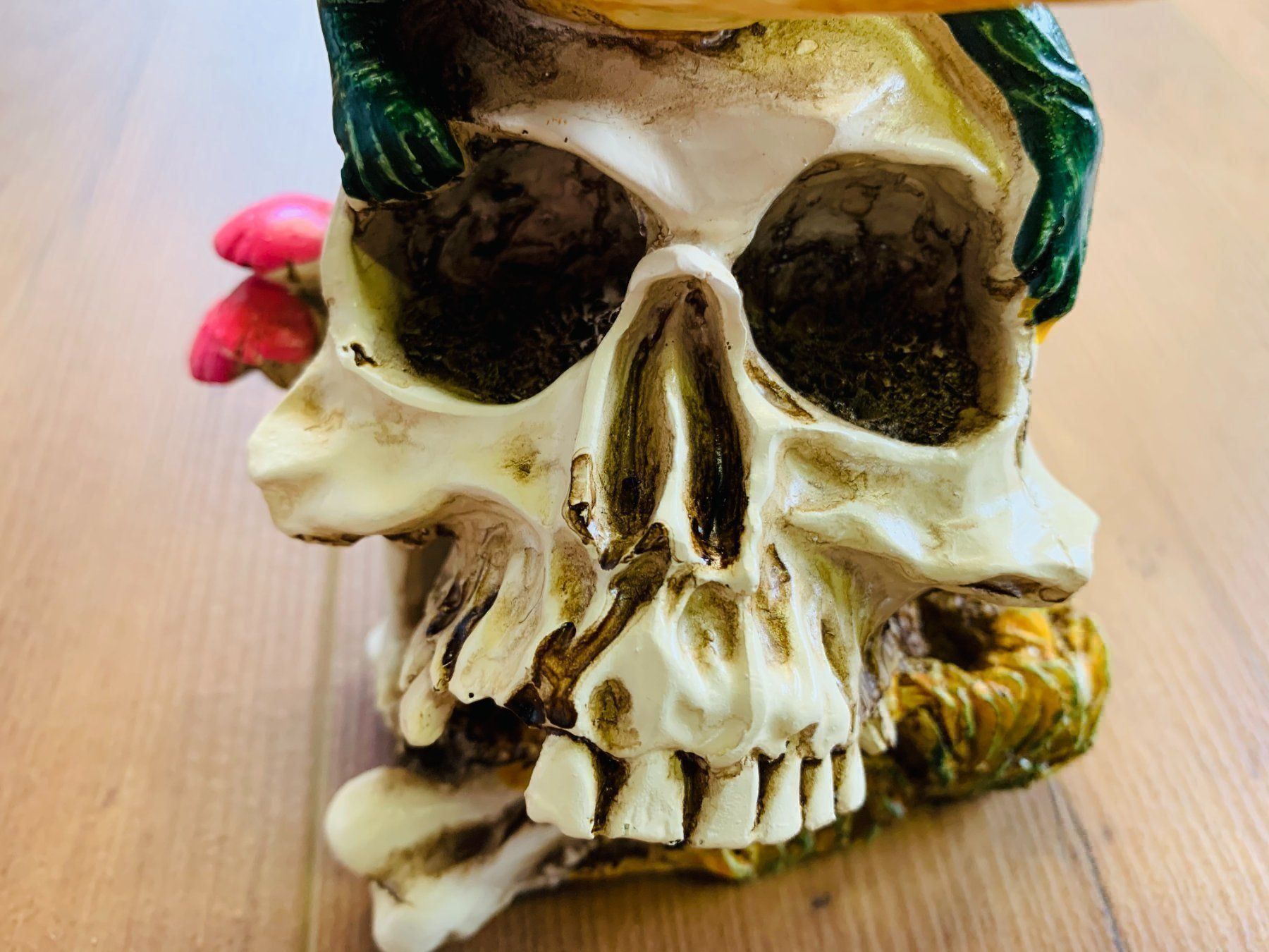 Sculture & Statue: Totenschädel Schädel SKULL Eidechse 11cm NEU – Nuovo e nell'imballaggio originale da Bergdietikon venduto da shopAgent 6