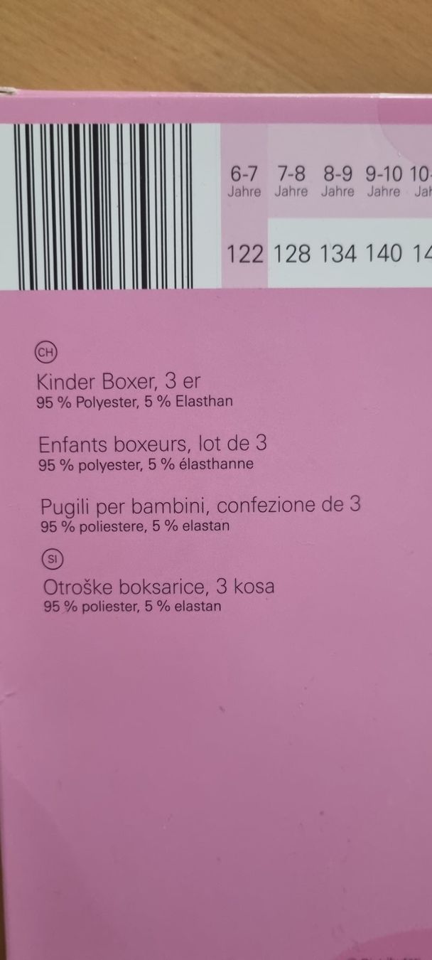 Unterwäsche: 3er Kinder Boxer Shorts Gr. 122 alive neu – Neu (gemäss Beschreibung) aus egliswil von Maggy6 1