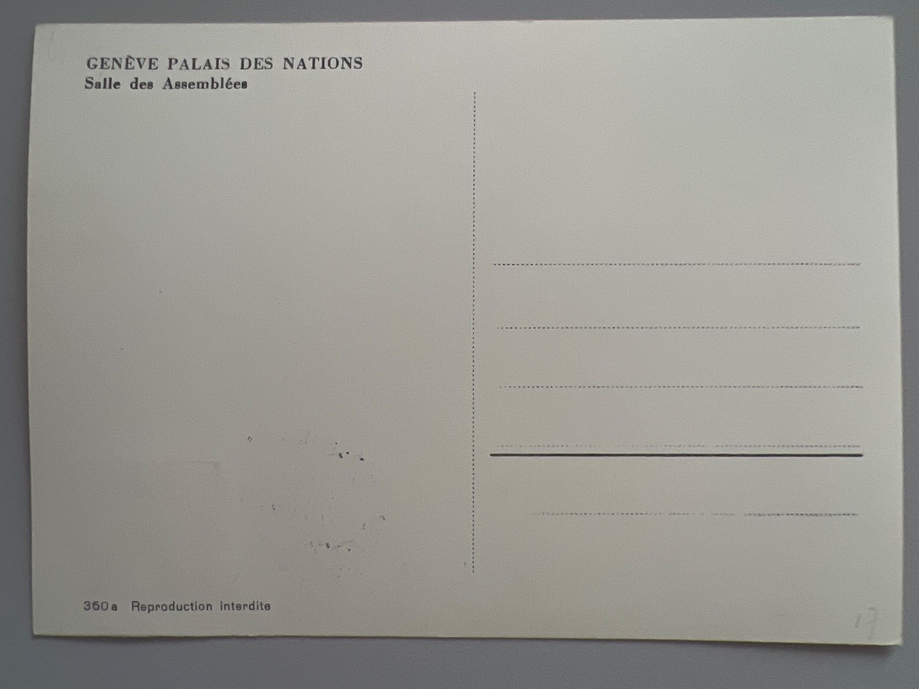 Tutti i francobolli: 1960 Maxi-Karte Nations Unies – Usato da Buchrain venduto da wmm 1