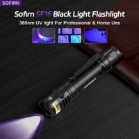 Sofirn SF16 UV LED, 365nm, inkl Akku und USB Kabel