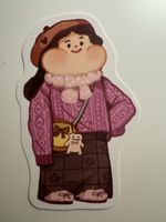 Shaped postcard