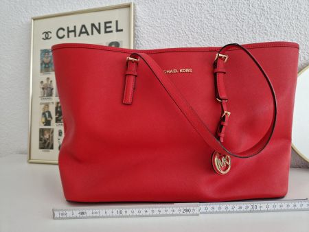 Tote Bag Michael Kors rot guter Zustand