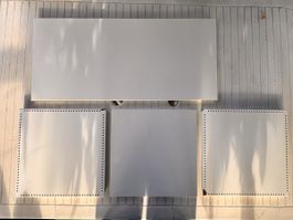 USM Haller Metallelemente Set Weiss