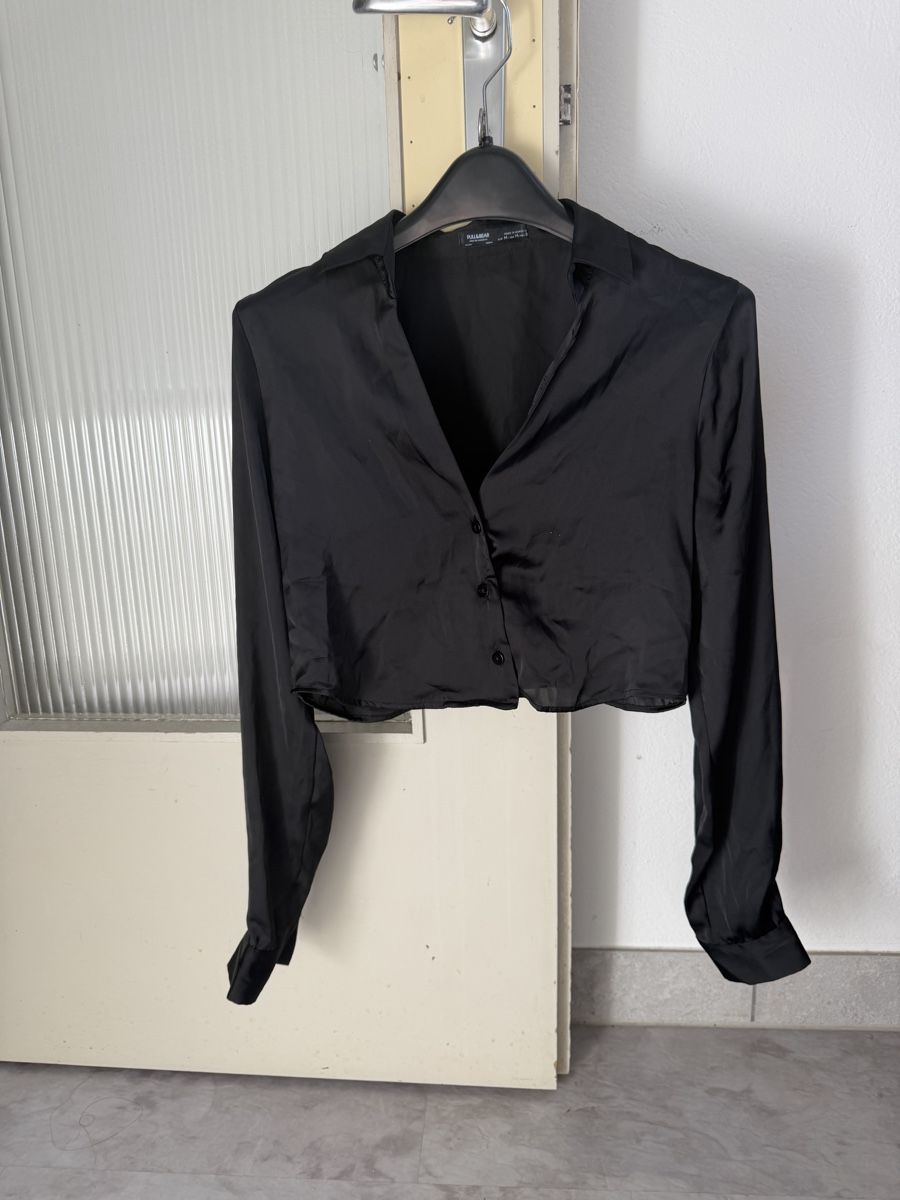 Pull&Bear Blusen: Satin Bluse Pull&Bear Grösse M  – Neu (gemäss Beschreibung) aus Kirchberg BE von lea_kb6y 1