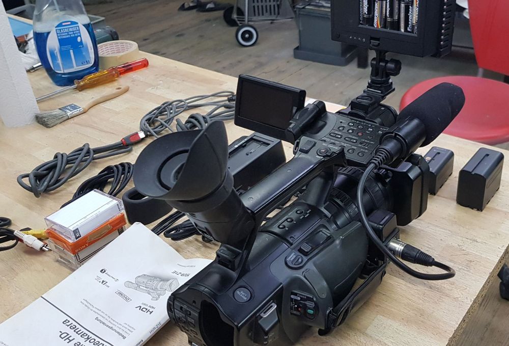 Caméra HD Sony HVR-Z1E D'occasion – Avec Chargeur – Parfaite Pour Tournage