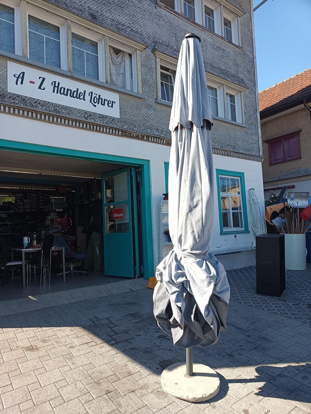 Parasols: Sonnenschirm 480cm – D'occasion à Oberegg par A-Z.Handel.Loehrer