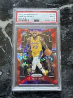 LeBron James 2019 Panini Prizm Red Ice PSA 9