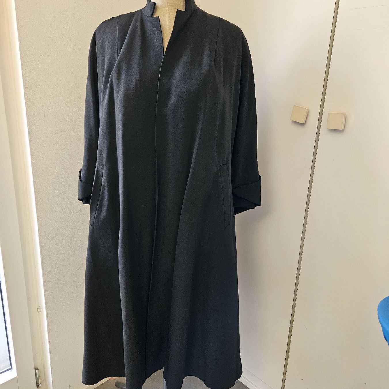 Cappotti: schwarzer Mantel – Usato da zürich venduto da couture