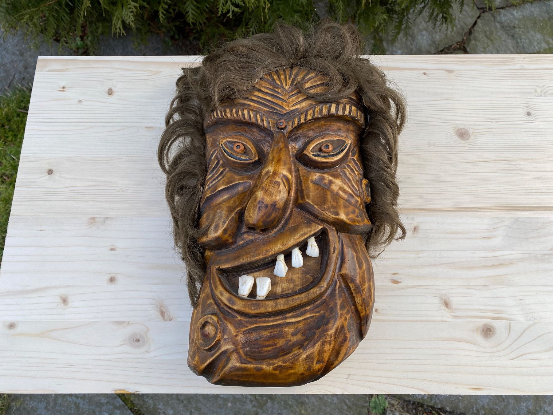 Altro in Antiquarato & Arte: schöne geschnitzte Holzmaske – Usato da Feldbach venduto da Olive1 6