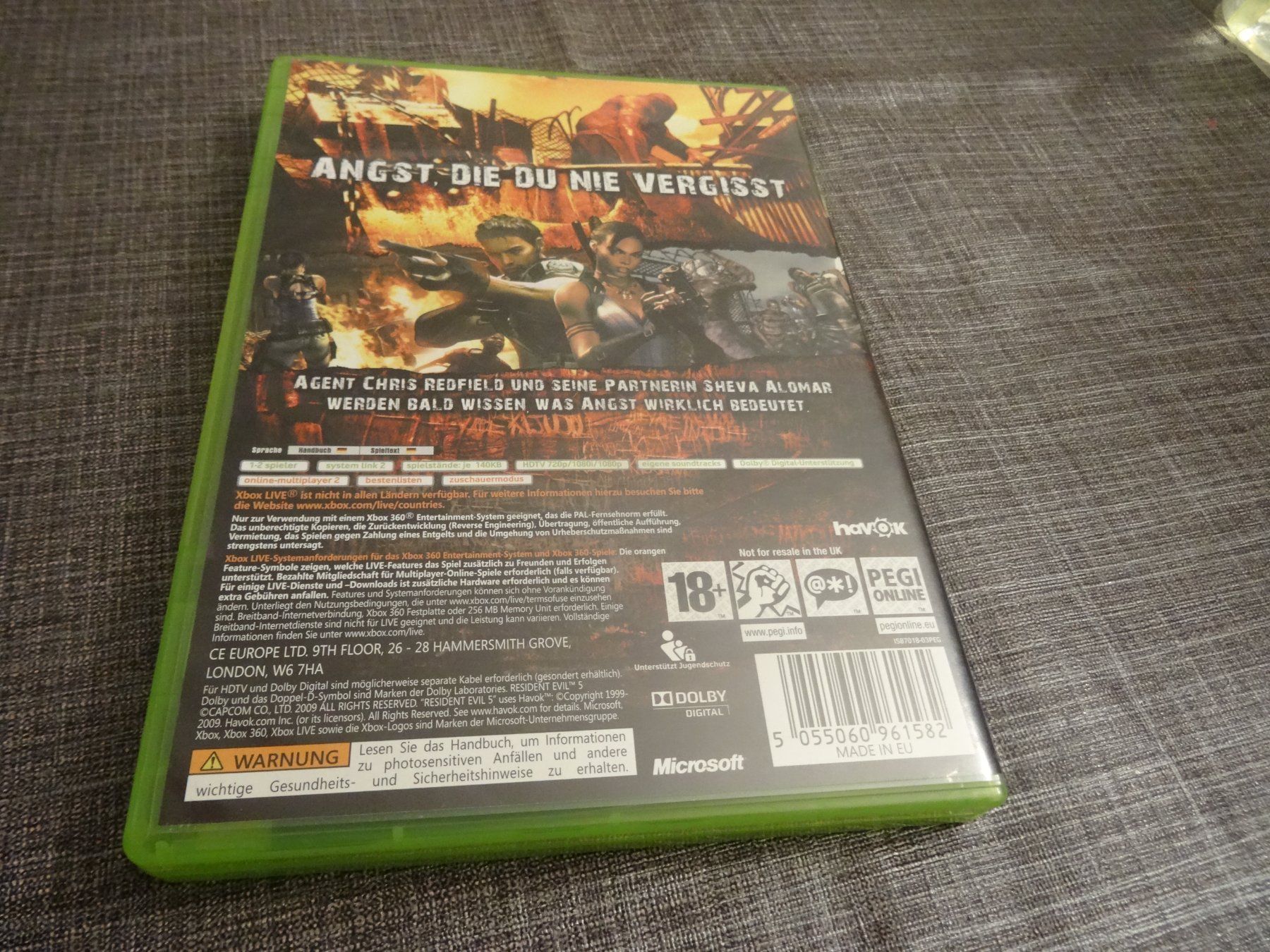 Microsoft Giochi: Resident Evil 5 XBOX 360 – Usato da Olten venduto da Disc-Ausverkauf 2