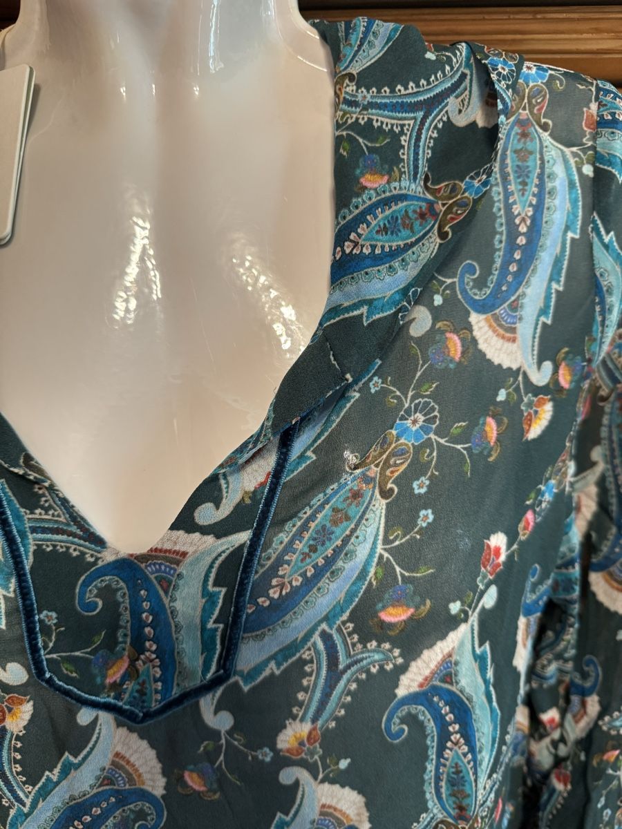 Nile Camicette: Nile Bluse mit Kapuze, Gr. XS, neu – Nuovo e nell'imballaggio originale da Feldbrunnen venduto da Sunneschin 1