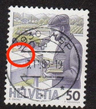 Alle Briefmarken: 086b CH "VISP" / Dif. – Gebraucht aus Breganzona von dede46