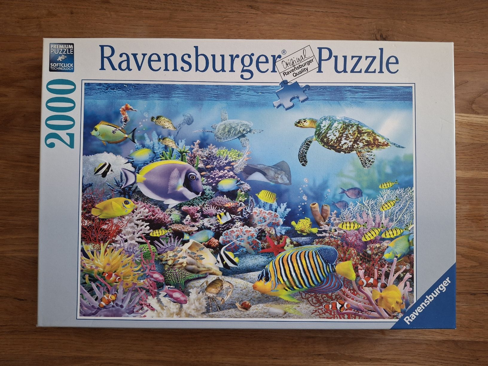 Ravensburger Puzzles: Ravensburger Puzzle Unterwasserwelt 2000 Teile – Gebraucht aus Zürich von Vordermannd86