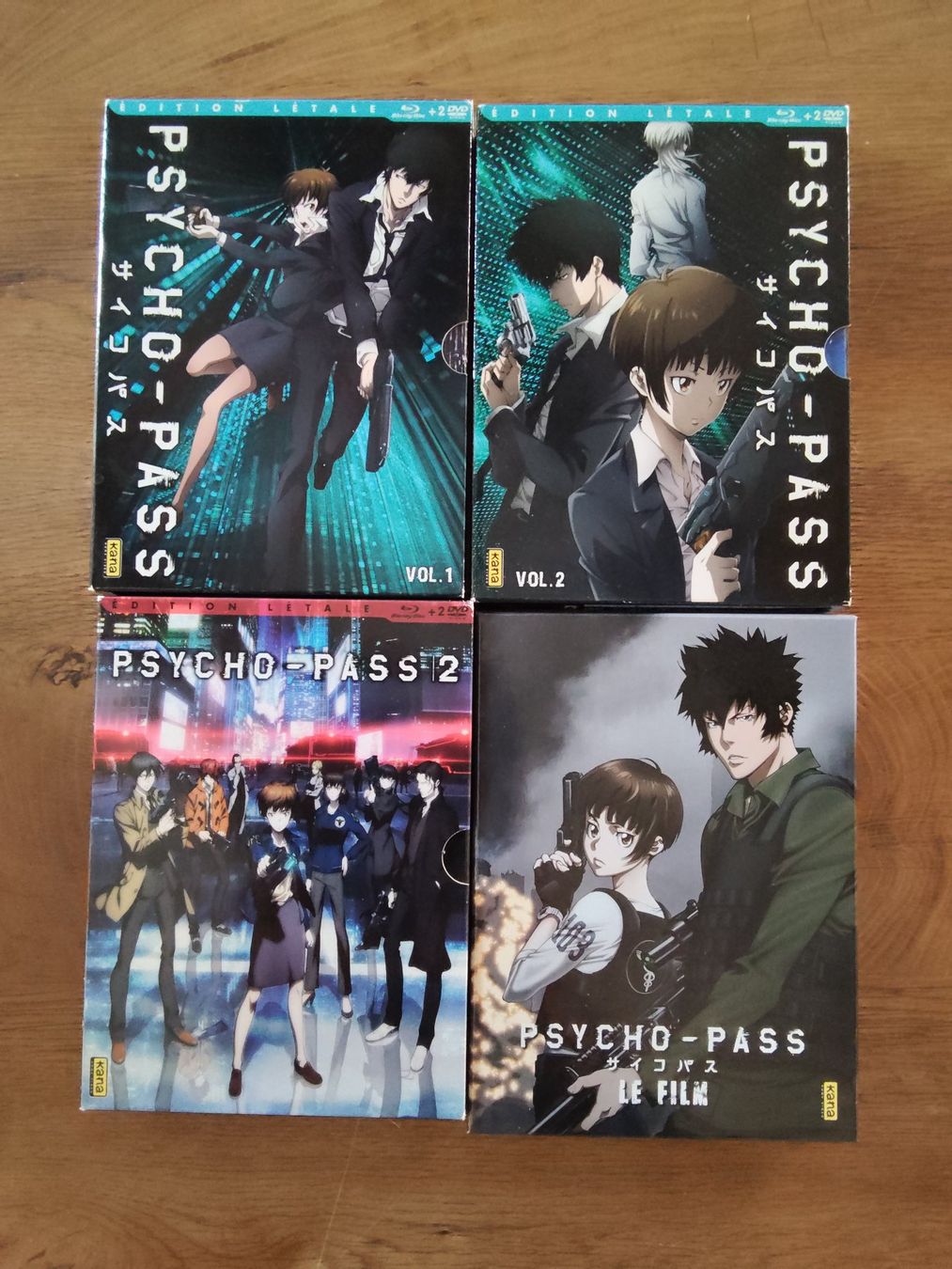 Tutti i DVDs: Psycho-Pass Intégrale - Blu-ray - EDITION LETALE+Film - RARE – Usato da Fribourg venduto da gzi_7tpn