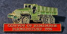CC347 - Pin Convoy of Remember Birmenstorf 1996 US Army LKW