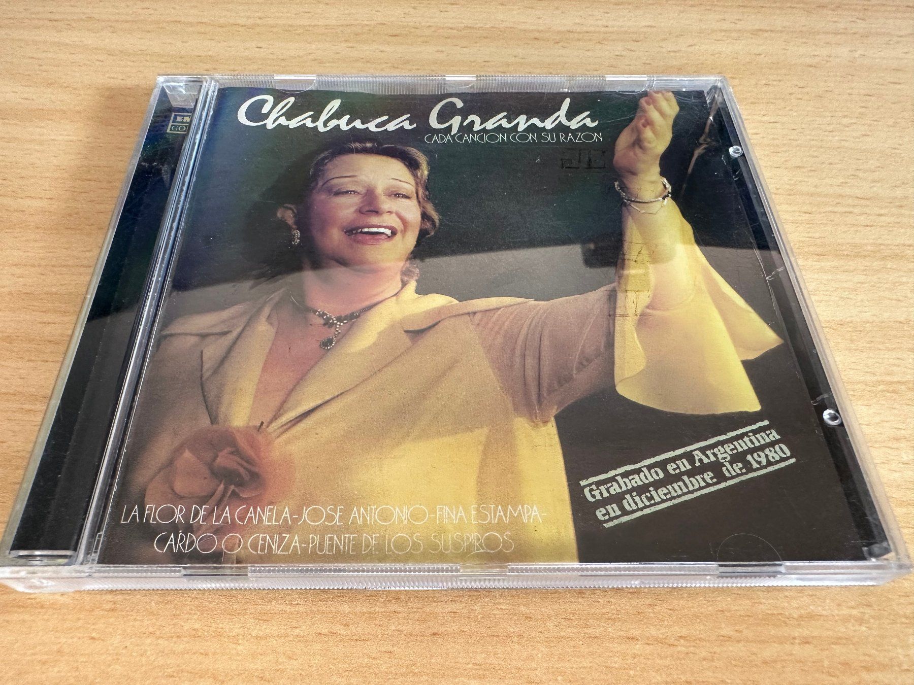 CD: Chabuca Granda – Cada Cancion Con Su Razon – Usato da Rikon im Tösstal venduto da Alpenmutz