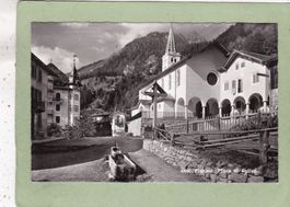 Finhaut Place et église 1954