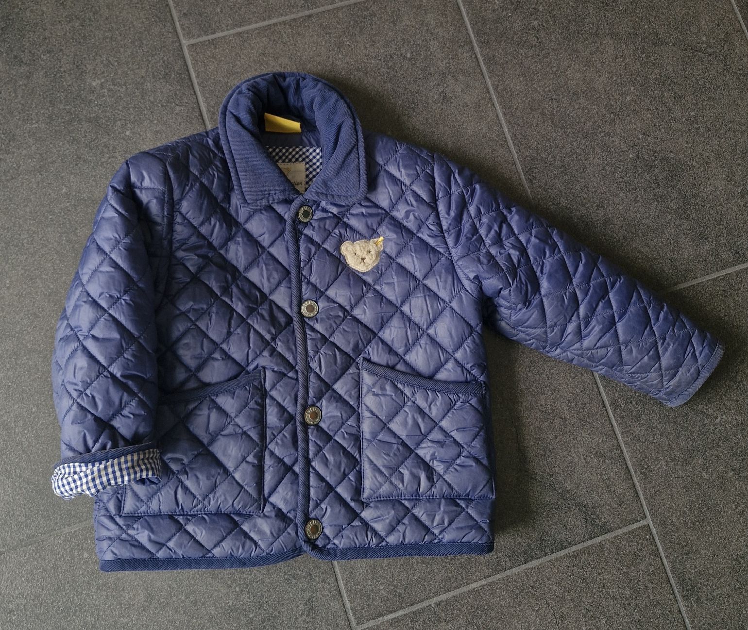 Jacken & Mäntel: Steiff Blaue Steppjacke Übergangsjacke Gr. 98 – Gebraucht aus Forch von nadinepalermo 4