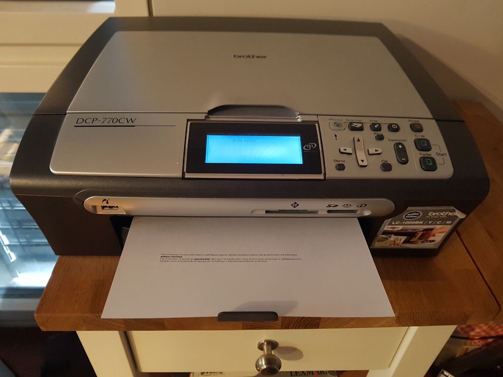 Tintenstrahl Drucker brother DCP770CW Acheter sur Ricardo