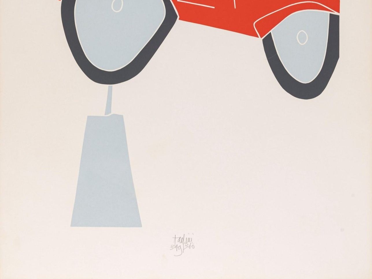 Grafica & Litografie: Emilio Tadini,  2 Signed Silkscreen /sérigraphie – Usato da Morges venduto da Audemars07 2