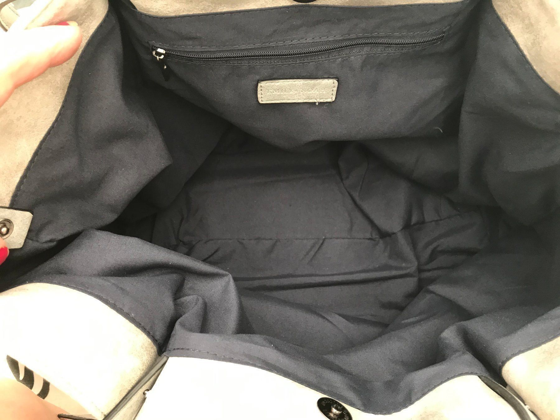 Taschen für Damen: Hand-/Schultertasche, Shopper, Grautönen, neu – Neu und originalverpackt aus Bern von antigua13 4