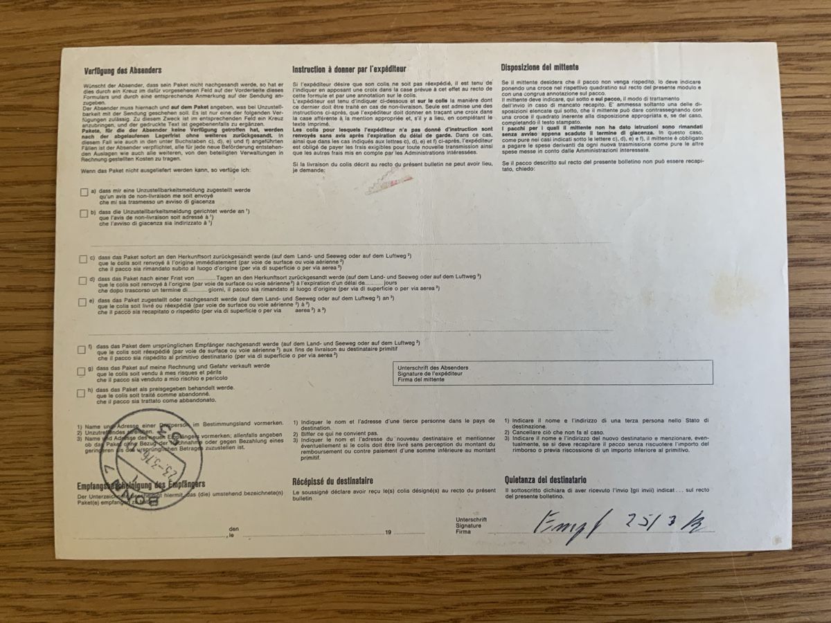 Alle Briefmarken: Klosters-Dorf – Gebraucht aus Binningen von chr_cr5n 1