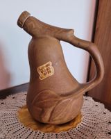 Bouteille en vieux grès en forme de poire