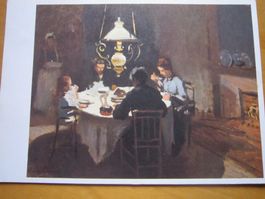 No1 Postkarte Familie am Tisch (Karte pro TBC)