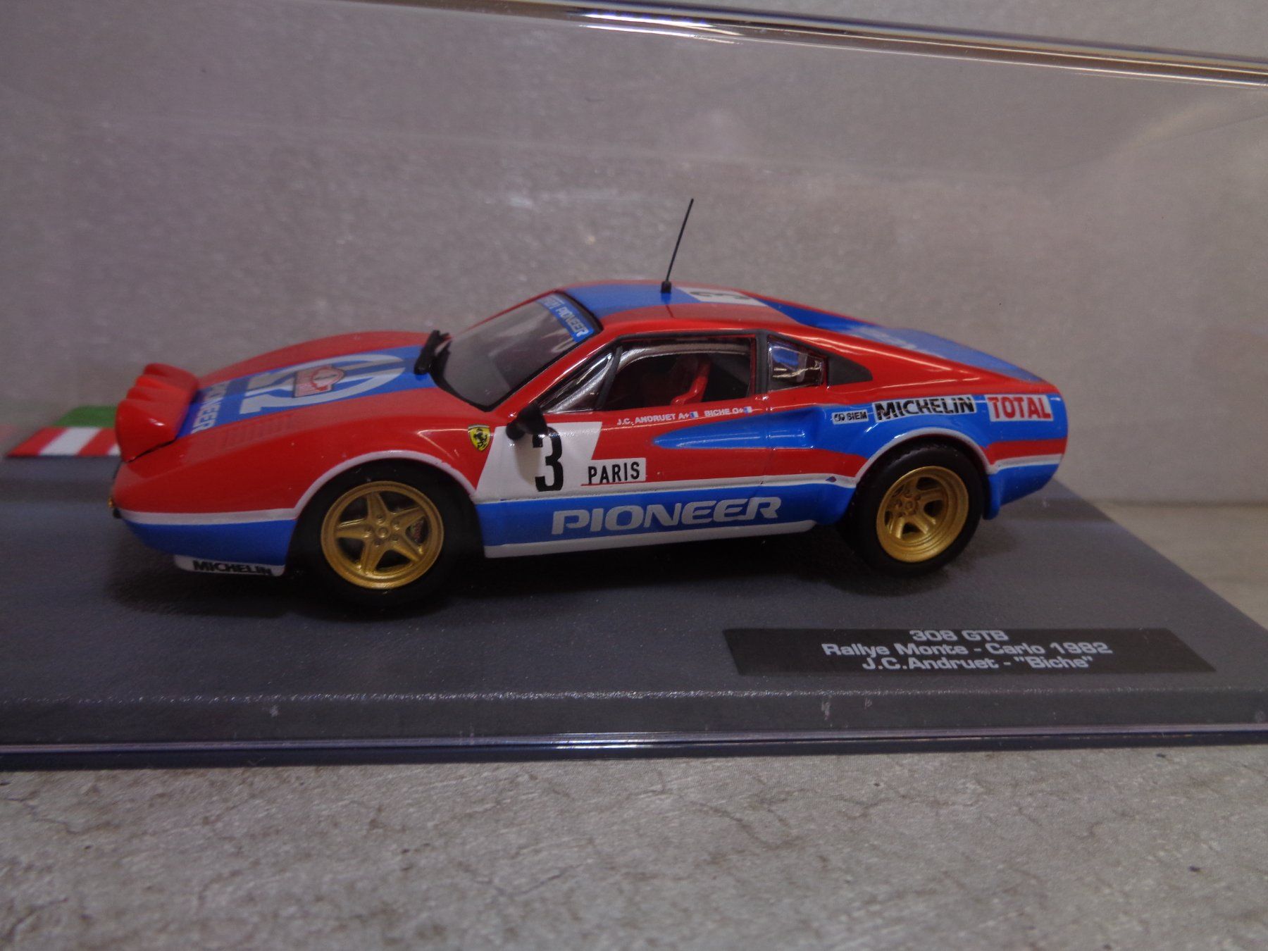 Altaya 1:43 Classic Car Rallye Ferrari 308 GTB Monte-Carlo (Neuf avec ...