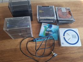 Sony MD Walkman MZ-E60 mit Zubehör gebraucht