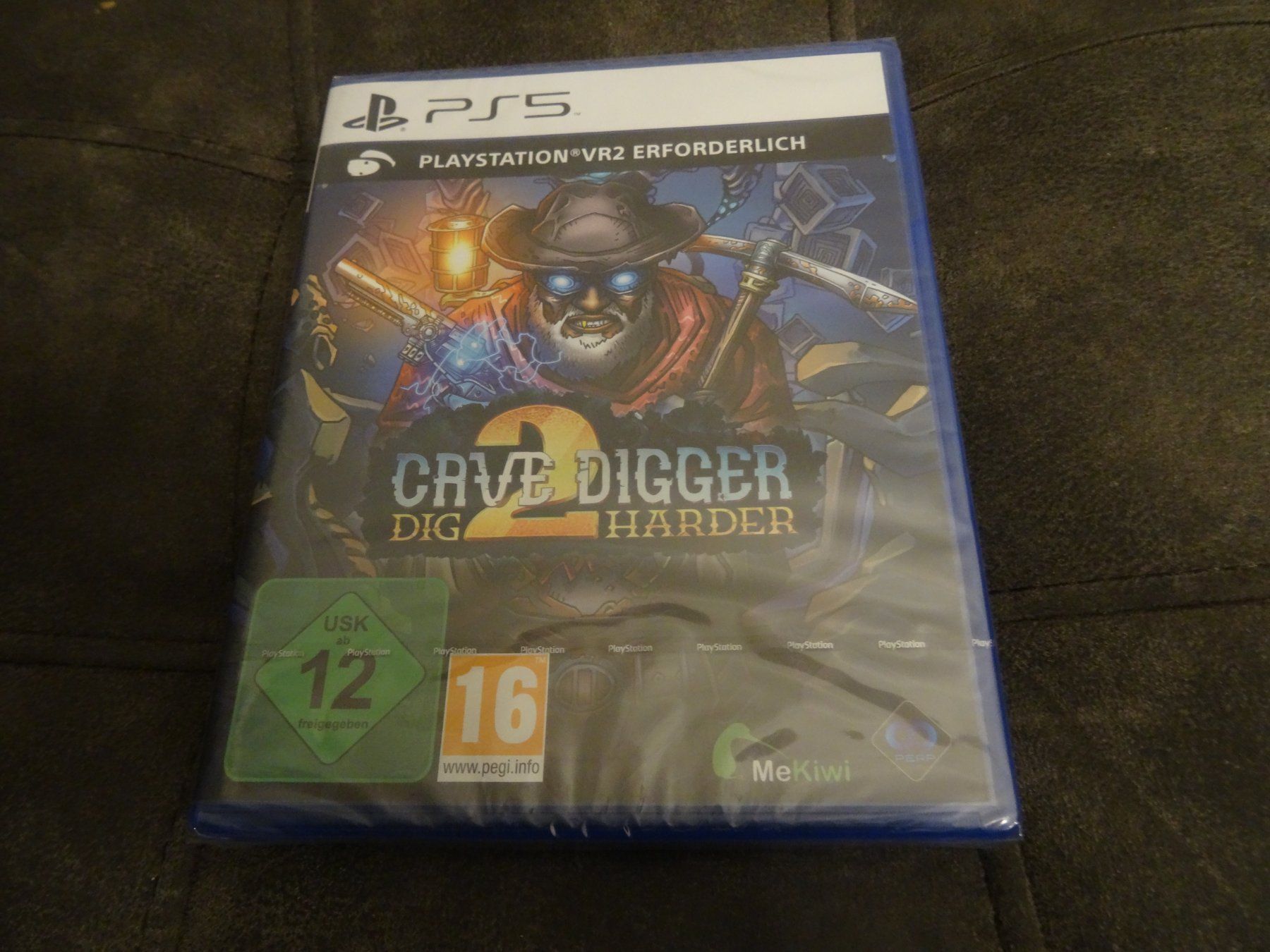 Sony Giochi: Cave Digger 2 Dig Harder PS5 NEUWARE VR2 ERFORDERLICH – Nuovo e nell'imballaggio originale da Olten venduto da Disc-Ausverkauf