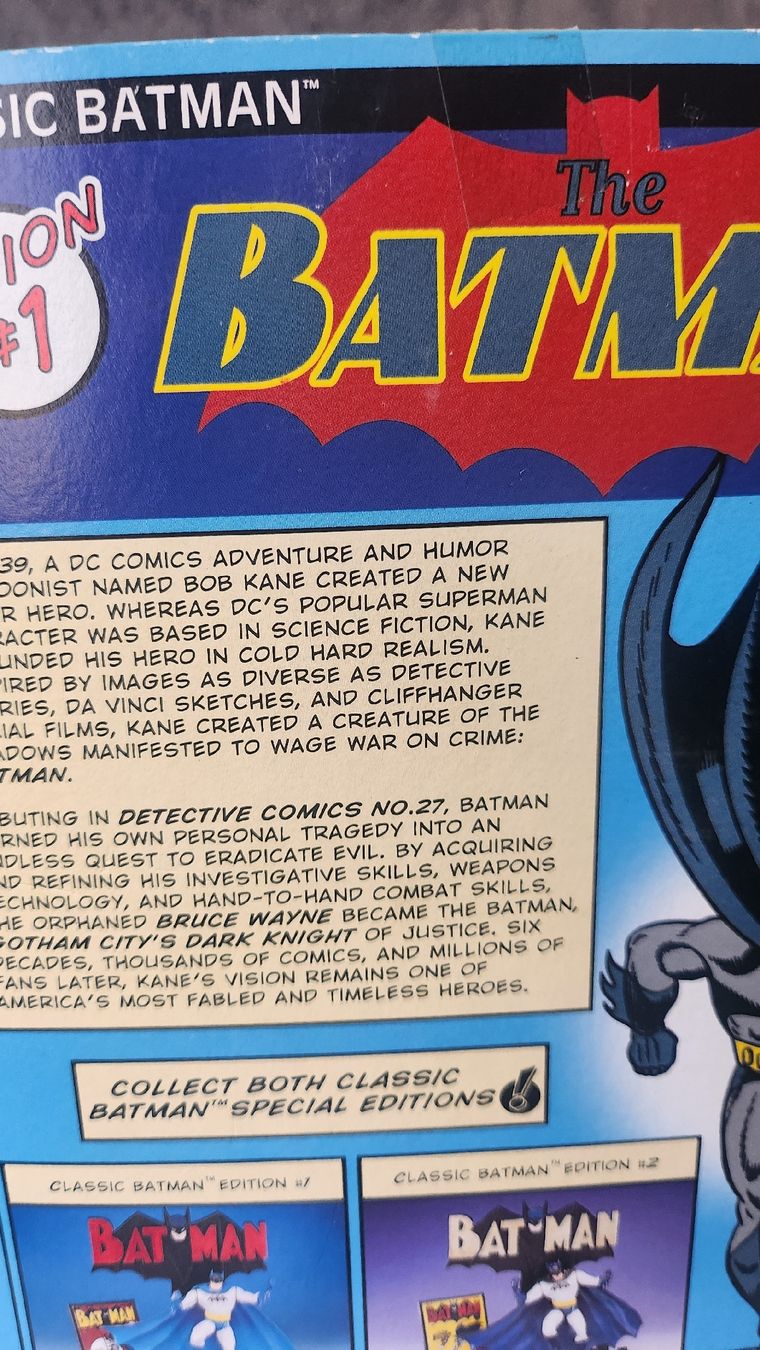 Hasbro Statuette: Batman Figur Classic Edition DC Comics RAR Hasbro 1998 – Nuovo (secondo la descrizione) da Ettingen venduto da 1964erNachtzugfahrer 4
