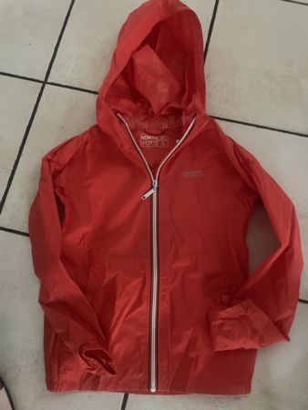 Kinder Regenjacke North Sports Orange Gr. 134/140 Neu