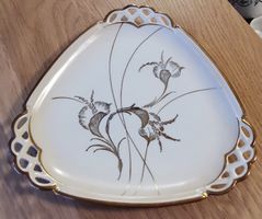 Sevelin Rheintal Suisse-exquisite handgemalte Porzellan 50er