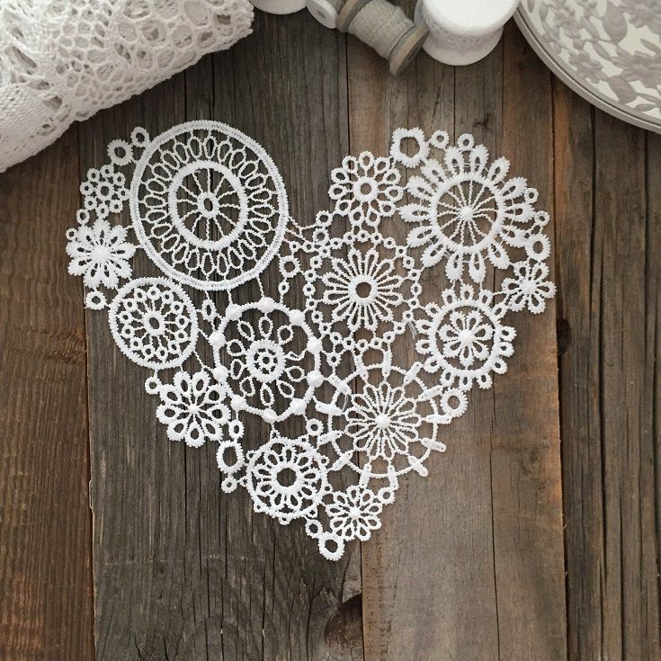 Insignes: Applikationen Spitzen-Patch - Shabby Chic – Neuf (Voir description) à Thun par Rowaner