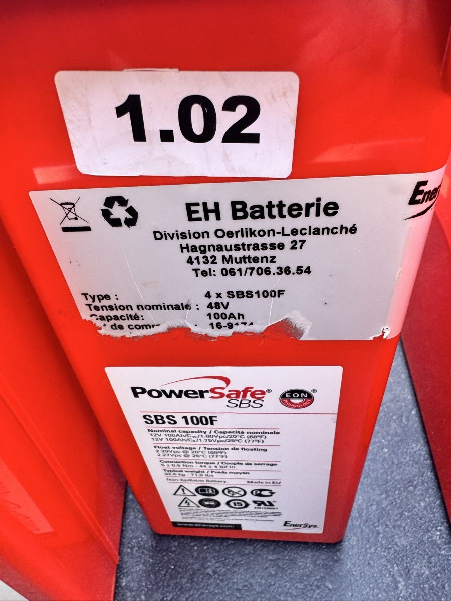 Dispositivi a energia solare: Solar Akku Batterie PowerSafe SBS 100F Batterien – Usato da Horw venduto da dancav 2