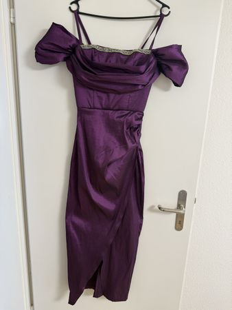 Kleid dunkelviolett