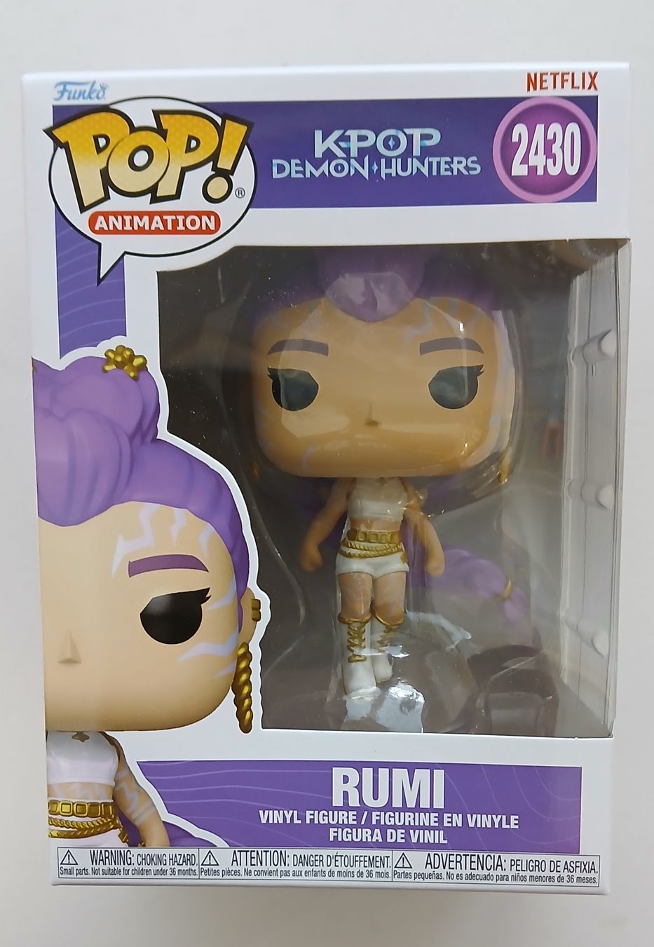 Funko Statuette: Funko Pop Rumi Kpop Demon Hunters – Nuovo e nell'imballaggio originale da Le Sentier venduto da Funko-Pop-1979