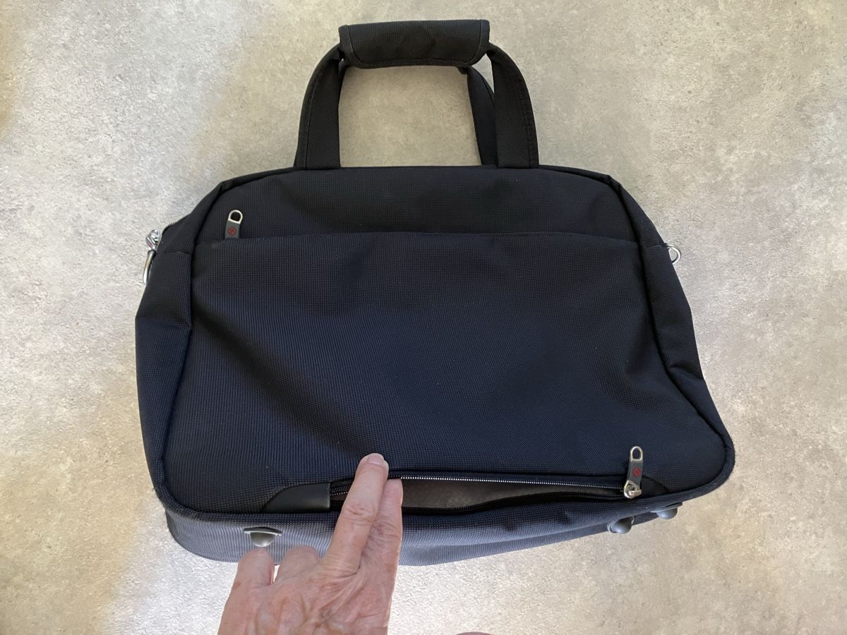 Samsonite Valigie & Borse: Sac business Samsonite noir – Usato da Châtelaine venduto da ann_6tnd 2