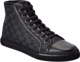GUCCI Schuhe Brooklyn High Sneaker GG Monogramm grösse 44