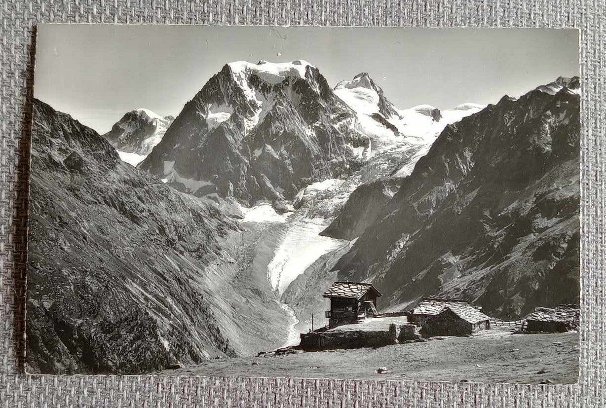 Ansichtskarten: Carte postale / Arolla, Mont Collon - Alpe de Pra Gra – Gebraucht aus Le Locle von PereiraHugo