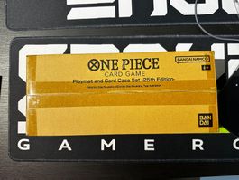 One Piece Playmat & Card Case Set 25th Edition - Sealed